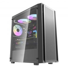 Darkflash Case ATX - DK353 Black - 4 fans included, image 