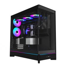 Montech кутия Case ATX - HS02 PRO (B) - 5 x 120 mm ARGB Fans, USB-C, Black, image 