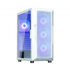 Zalman кутия Case ATX - i3 NEO ARGB White - Mesh, aRGB, Tempered Glass, image 