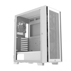 Montech кутия AIR 1000 LITE, Mid-tower Case, TG, 3x120mm Fans, White, image 