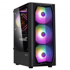 Zalman кутия за компютър Case ATX - N4 - RGB, Tempered Glass, image 
