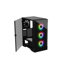 Gamdias Case ATX - TALOS E2 Elite - aRGB, Tempered Glass, image 