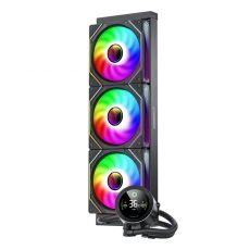 Gamemax водно охлаждане Water Cooling IceBurg 360 Digital Black - Addressable RGB, image 