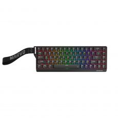Marvo безжична механична геймърска клавиатура Wireless Gaming Mechanical keyboard Saber 65W KG965W - 1K, Banana Crystal [Linear], (English US), image 