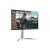 LG 27UP650K-W, 27" UHD 4K IPS AG, DCI-P3 95%, UltraFine, 5ms, 1200:1, Mega DFC, 400 cd/m2, 3840x2160, HDR 10, VESA Display HDR 400, HDMI, DisplayPort, Headphone out, Height Adjustable,Pivot Tilt, Reader Mode, image _ab__is.image_number.default