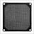 Evercool Филтър Fan Filter Metal Black - 80mm, image 