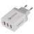 Makki бързо зарядно Fast Charger - QC3.0+2xUSB 30W White - MAKKI-QC30W3, image 
