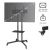 Hama "Trolley" TV Stand with Castors, up to 75", 220874, image , 6 image