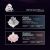 VGN Wireless Gaming Mechanical Keyboard - V87 Starry Sky - Dynamic Silver Switches [Linear], image , 3 image