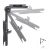 Hama TV Ceiling Mount, Swivel, Height-adjustable, 117 cm (46") up to 20 kg, 220876, image , 14 image