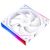 Thermalright Fan Pack 3-in-1 3x120mm - TL-M12QW x 3 - White, Infinity Mirror, Daisy-Chain, A-RGB, image , 6 image