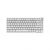 Ajazz геймърска механична клавиатура Gaming Mechanical Keyboard AK820 - Blue Switches [Tactile] (English US), White, Blue Light, image 