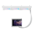 CPU AIO Liquid Cooler ASUS ROG Ryuo IV 360 ARGB White Edition 6.67" Curved AMOLED Display, image , 5 image