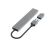 HAMA USB хъб, 4 порта, USB 3.2 Gen 1, 5 Gbit/s, ултратънък, вкл. USB-C адаптер, image _ab__is.image_number.default