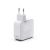 Hama Fast Charger, GaN, 2x USB-C, Extendable Charging Cable, PD, 30 W, white, image , 5 image
