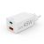 Hama Fast Charger, 1x USB-C, 1x USB-A, Mini Charger, PD, 45 W, white, image 