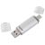USB памет HAMA Тип USB-C/USB-A 3.0 Laeta, 32GB, 40 MB/s, silver, image _ab__is.image_number.default