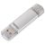 USB памет HAMA Тип USB-C/USB-A 3.0 Laeta, 32GB, 40 MB/s, silver, image 