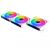 Xigmatek Комплект вентилатори Fan Pack 3-in-1 3x120mm - Starlink Ultra Arctic - Infinity Mirror, A-RGB, image _ab__is.image_number.default