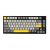 Ajazz геймърска механична клавиатура Wireless Gaming Mechanical Keyboard AK820 PRO - Flying Fish [Linear] (English US), Black, Gray, image _ab__is.image_number.default
