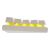 White Shark Gaming Mechanical Keyboard WAKIZASHI 2 - Blue Switches (English US), White, image , 4 image