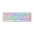 Xtrike ME безжична механична геймърска клавиатура Wireless Gaming Mechanical keyboard - GK-995W WH - RED switches, BT5.2, 2.4G (English US), image 