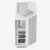 APNX Case ATX -  V1 - White, image , 3 image