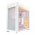 Montech Case ATX - HS01 PRO (W) - 5 x 120 mm ARGB Fans, USB-C, White, image , 3 image