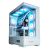 Zalman Case ATX - P50 DS White - Digital Display, Addressable RGB, image 