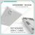 Ajazz геймърска механична клавиатура Gaming Mechanical Keyboard AK820 - AS Red Switch [Linear] (English US), Gray White, White Light, image _ab__is.image_number.default