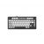 Aula геймърска механична клавиатура Wireless Gaming Mechanical Keyboard F75HE - Black King Magnetic Switch [Linear] (English US), Black, Gray, image 