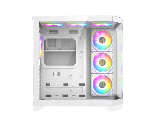 Gamemax кутия Case ATX - HYPE-A White - 4 x 120 mm Addressable RGB fans, image _ab__is.image_number.default