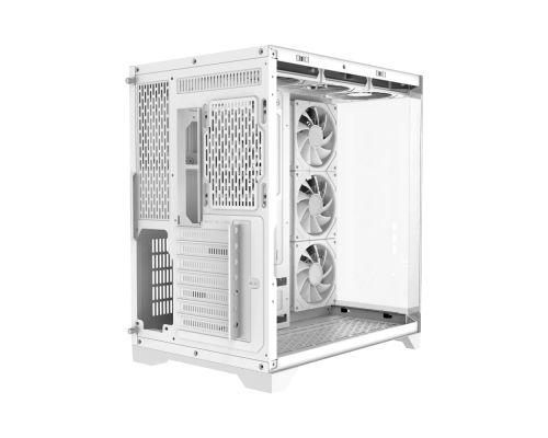 Gamemax кутия Case ATX - HYPE-A White - 4 x 120 mm Addressable RGB fans, image _ab__is.image_number.default