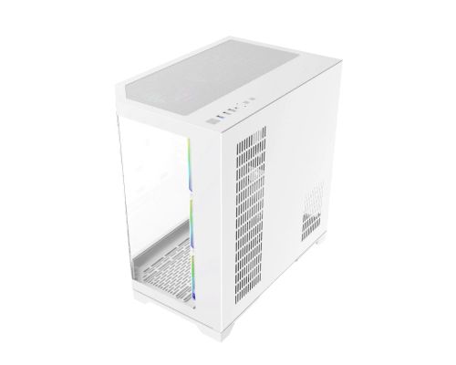 Gamemax кутия Case ATX - HYPE-A White - 4 x 120 mm Addressable RGB fans, image _ab__is.image_number.default