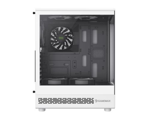 Gamemax Case ATX - Vista COC AW - 5 x 120 mm A-RGB Fans, MB Plate COC Fan, image , 4 image