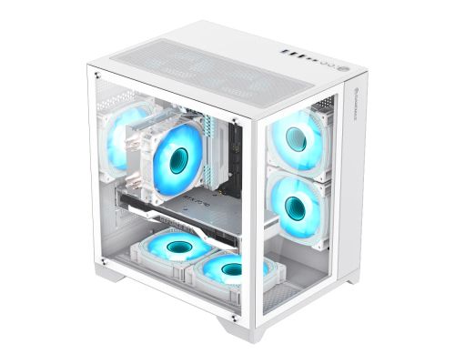 Gamemax Case mATX - Infinity Mini White, image , 3 image