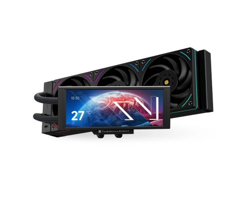 Thermalright водно охлаждане Water Cooling Trofeo Vision 360 ARGB Black - 6.86 inch IPS LCD Display, image 