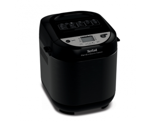 Tefal PF251835, Pain & Tresors  1KG NR/MET, 22 automatic programs, 610-700 W, black, image 