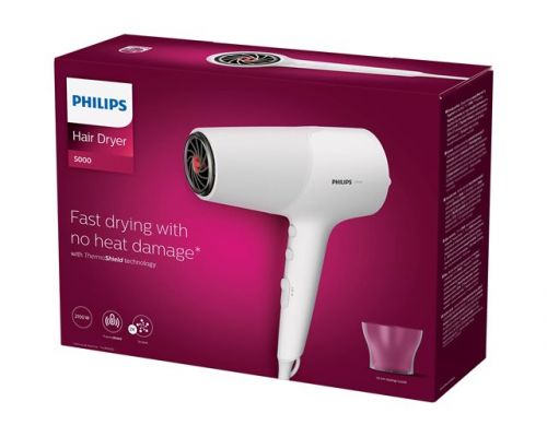 PHILIPS Hair dryer 2100W Series 5000, image , 2 image