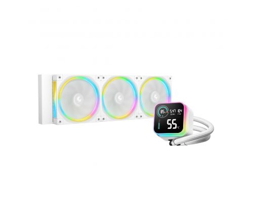 DeepCool Water Cooling LQ360 ULTRA WH ARGB - LCD Screen, image 