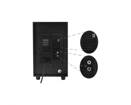 Creative SBS 2.1 E2500,Bluetooth,FM, 30W, Черен, image , 3 image