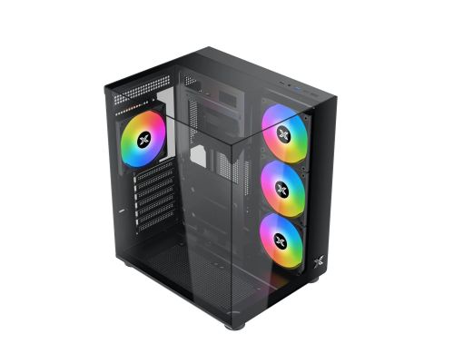 Xigmatek Case ATX - Aqua Compact - 4 ARGB Fans, image , 2 image