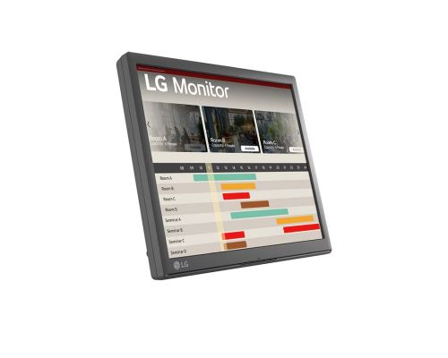 LG 17BR30T-B, 17" 5:4 TFT  TN LCD Touch Screen Anti-Glare, SXGA (1280x1024), 5 ms, 1000:1 (Native), 200cd, D-SUB, USB Upstream Port, Tilt, Black, image , 2 image