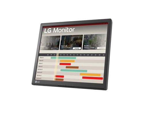 LG 17BR30T-B, 17" 5:4 TFT  TN LCD Touch Screen Anti-Glare, SXGA (1280x1024), 5 ms, 1000:1 (Native), 200cd, D-SUB, USB Upstream Port, Tilt, Black, image , 3 image