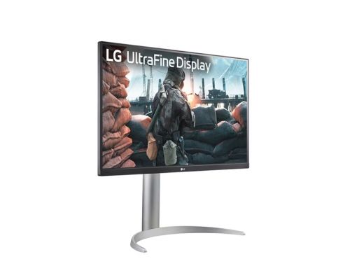 LG 27UP650K-W, 27" UHD 4K IPS AG, DCI-P3 95%, UltraFine, 5ms, 1200:1, Mega DFC, 400 cd/m2, 3840x2160, HDR 10, VESA Display HDR 400, HDMI, DisplayPort, Headphone out, Height Adjustable,Pivot Tilt, Reader Mode, image _ab__is.image_number.default