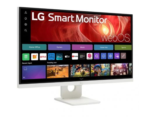 LG 27U731SA-W, 27" IPS Smart webOS23, 5ms, 1000:1, 350cd/m, FHD 3840 x 2160, ThinQ, DCI-P3 90%, HDR 10, HDMI, USB Type-C , Bluetooth, Speacers 5W x 2, Tilt, White, image _ab__is.image_number.default