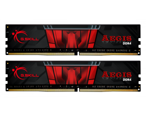 Памет G.SKILL Aegis 16GB(2x8GB) DDR4 PC4-24000 3000MHz CL16 F4-3000C16D-16GISB, image 