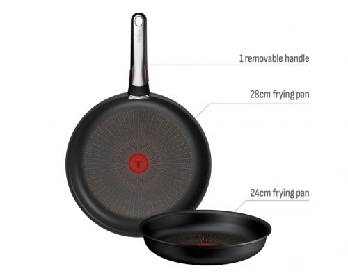 Tefal P0009553 Set 3Pcs Excellence Plus G7 Bla, image , 2 image