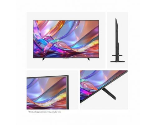 Hisense 43" E7S, 4K Ultra HD 3840x2160, QLED, Quantum Dot, HDR 10+, HLG, Dolby Vision, Light Sensor, Smart TV, WiFi 5GHz, WiFi Direct, BT, Anyview Cast, 3xHDMI, 2xUSB, LAN, CI+, DVB-T2/C/S2, Black, image _ab__is.image_number.default
