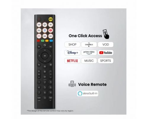 Hisense 50" E7S, 4K Ultra HD 3840x2160, QLED, Quantum Dot, HDR 10+, HLG, Dolby Vision, DTS Virtual X, Smart TV, WiFi, Light Sensor, BT, Anyview Cast, 3xHDMI, 2xUSB, LAN, CI+, DVB-T2/C/S2, Black, image _ab__is.image_number.default